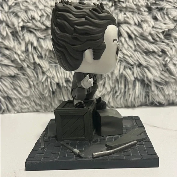 Funko Pop Joker Figure in Gray and Black Out of Box - Picture 5 of 6